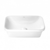 Раковина Qtap Scorpio 50x38x14,5 White с донным клапаном QT1411K490W