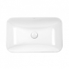 Раковина Qtap Scorpio 61x38x15 White с донным клапаном QT1411K491W