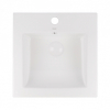 Раковина Qtap Stork 42x42x17 White з донним клапаном QT15116037W