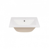 Раковина Qtap Stork 42x42x17 White з донним клапаном QT15116037W