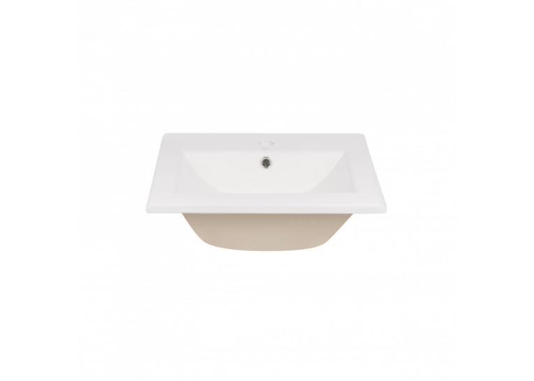 Раковина Qtap Stork 42x42x17 White з донним клапаном QT15116037W