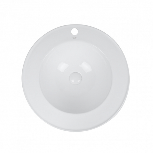 Раковина Qtap Stork 54,5x54,5x18 White з донним клапаном QT15116048W