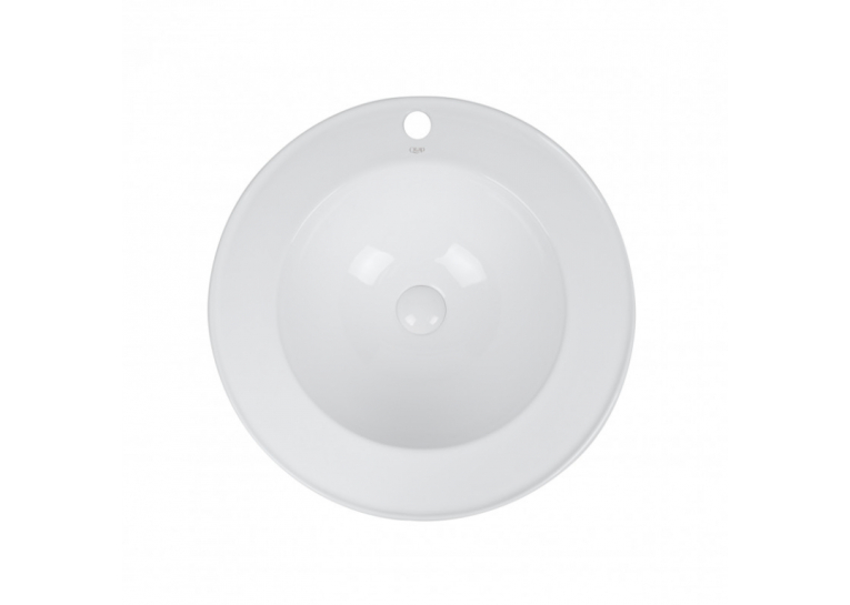  Раковина Qtap Stork 54,5x54,5x18 White з донним клапаном QT15116048W
