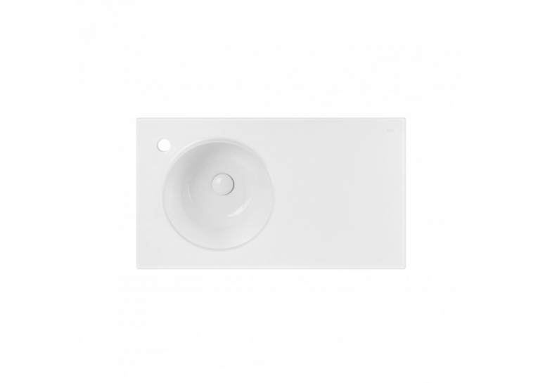  Раковина Qtap Virgo 80x46x30 White з донним клапаном QT1811FL8130ALLW