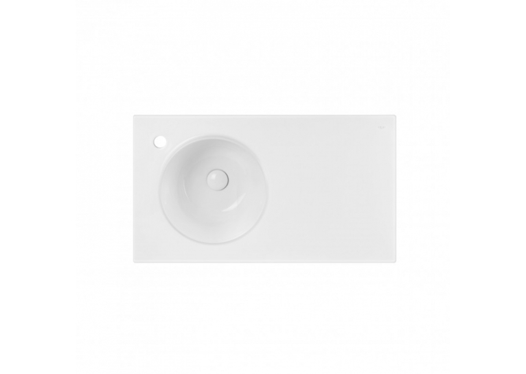  Раковина Qtap Virgo 80x46x30 White з донним клапаном QT1811FL8130ALLW