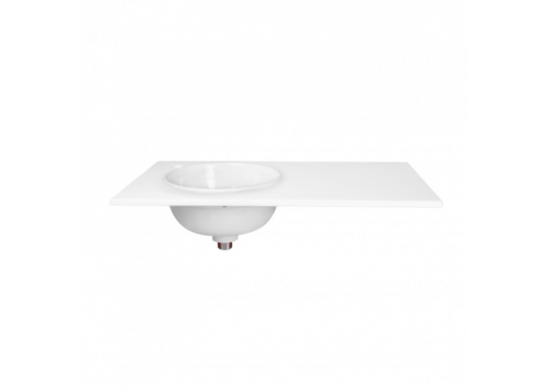 Раковина Qtap Virgo 80x46x30 White з донним клапаном QT1811FL8130ALLW