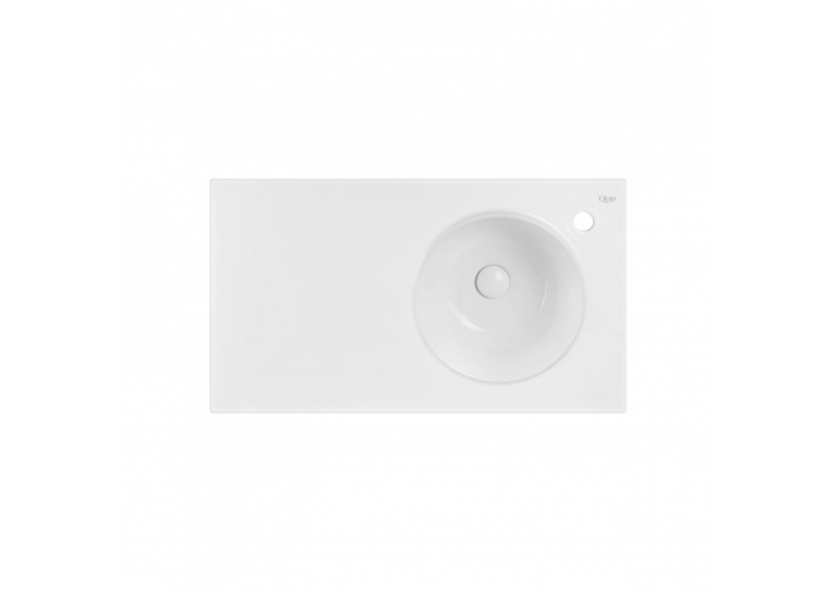  Раковина Qtap Virgo 80x46x30 White з донним клапаном QT1811FL8130ARRW