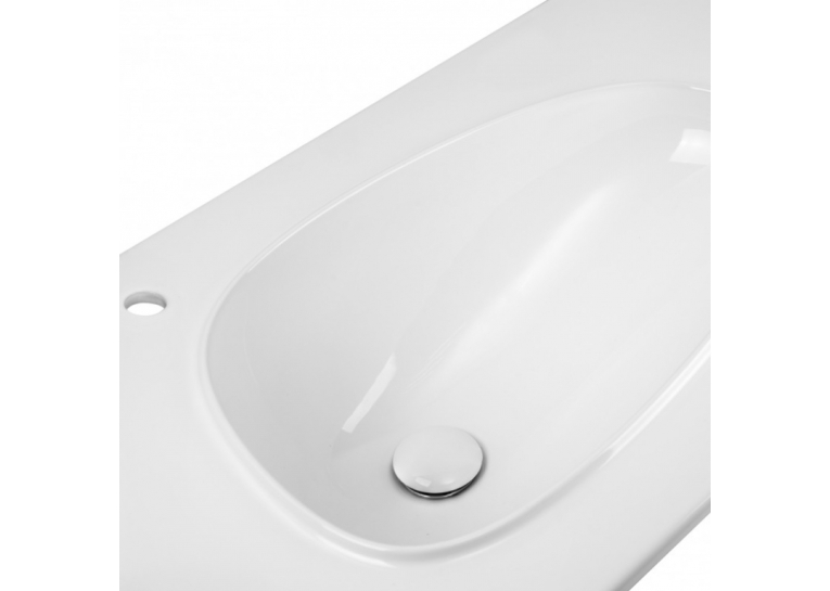  Раковина Qtap Virgo 80x48x16,7 White з донним клапаном QT1811FL8128BRW