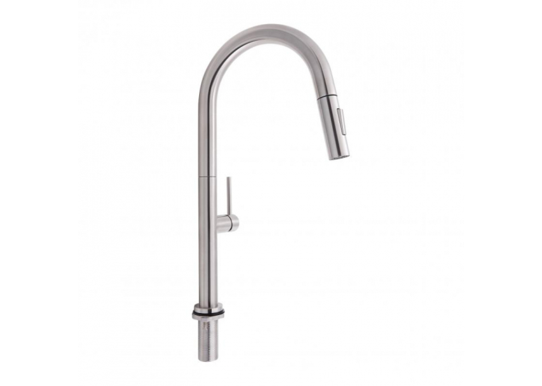 Смеситель для кухни Qtap Lenicka 9138103UN с выдвижным изливом