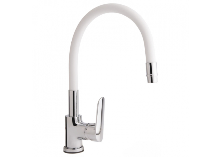 Смеситель для кухни Qtap Linea CRW 007F с рефлекторным изливом