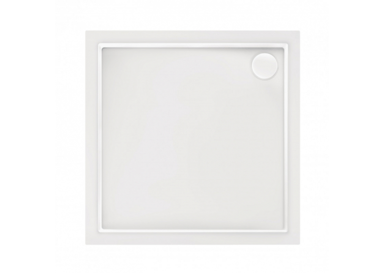 Душевой поддон Qtap Tern 309912C 90x90x12 см + сифон