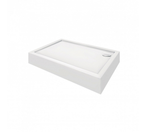 Душовий піддон Qtap Tern 301812C 100x80x12 см + сифон TERN301812C