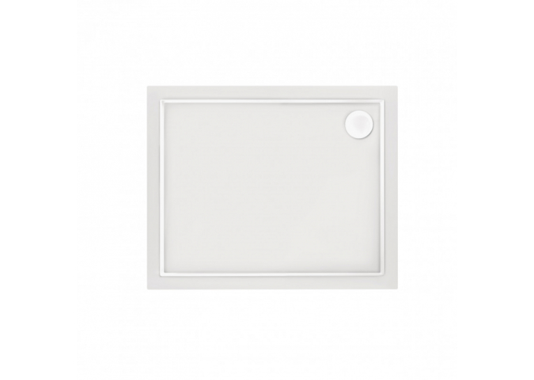  Душовий піддон Qtap Tern 301812C 100x80x12 см + сифон TERN301812C