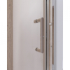 Душевая дверь в нишу Qtap Taurus CRM201-11.C6 97-108x185 см, стекло Clear 6 мм, покрытие CalcLess TAUCRM20111C6