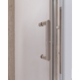  Душові двері в нішу Qtap Taurus CRM201-11.C6 97-108x185 см, скло Clear 6 мм, покриття CalcLess TAUCRM20111C6