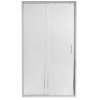  Душові двері в нішу Qtap Taurus CRM2011-12.C6 110-120x185 см, скло Clear 6 мм, покриття CalcLess TAUCRM201112C6