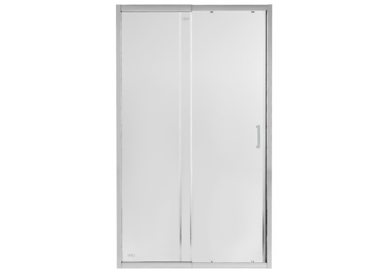  Душові двері в нішу Qtap Taurus CRM2012-13.C6 120-130x185 см, скло Clear 6 мм, покриття CalcLess TAUCRM201213C6