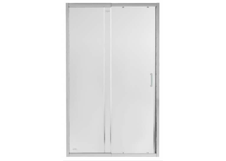  Душові двері в нішу Qtap Taurus CRM2013-14.C6 130-140x185 см, скло Clear 6 мм, покриття CalcLess TAUCRM201314C6