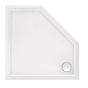  Душовий піддон Qtap Diamond 309912 90x90x12 см + сифон DIAMOND309912