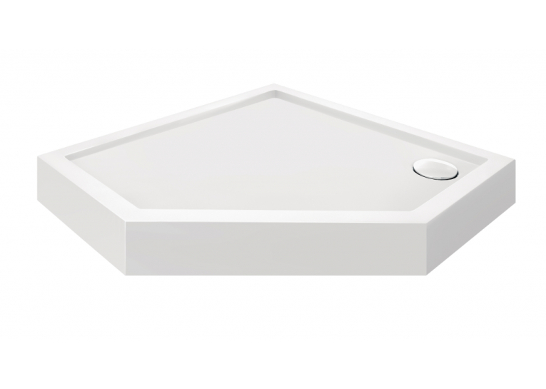  Душовий піддон Qtap Diamond 309912 90x90x12 см + сифон DIAMOND309912