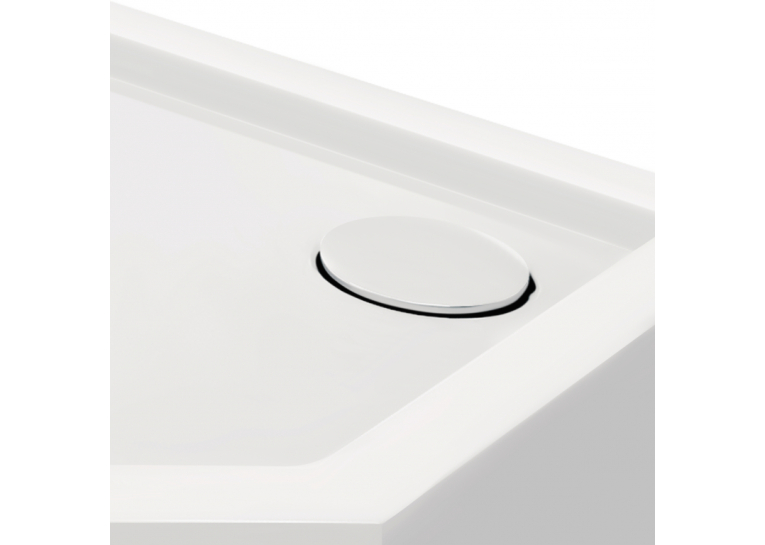  Душовий піддон Qtap Diamond 309912 90x90x12 см + сифон DIAMOND309912