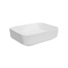 Раковина-чаша Qtap Tern 500x390x140 White с донным клапаном (QT17112195W)