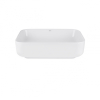 Раковина-чаша Qtap Tern 500x390x140 White с донным клапаном (QT17112195W)