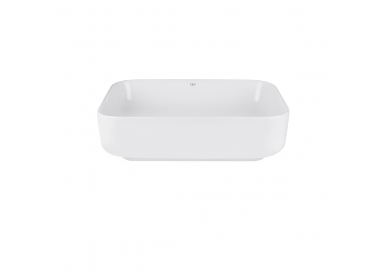 Раковина-чаша Qtap Tern 500x390x140 White с донным клапаном (QT17112195W)