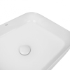 Раковина-чаша Qtap Tern 500x390x140 White с донным клапаном (QT17112195W)