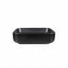 Раковина-чаша Qtap Tern 500x390x140 Matt black с донным клапаном (QT172195MBMB)