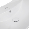  Раковина підвісна моноблок Qtap Presto 600х450х405mm White з донним клапаном (QT2411G822W)