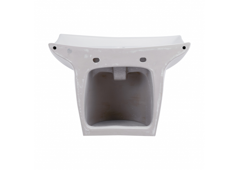  Раковина підвісна моноблок Qtap Presto 600х450х405mm White з донним клапаном (QT2411G822W)
