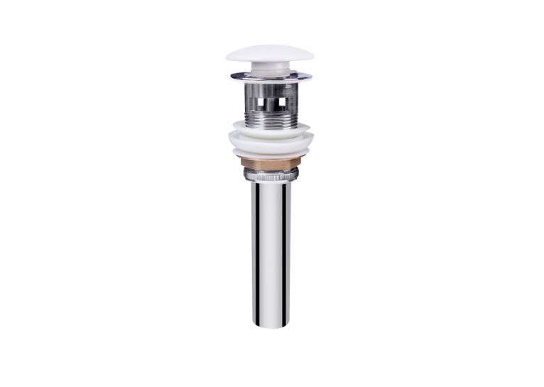 Раковина підвісна моноблок Qtap Presto 600х450х405mm White з донним клапаном (QT2411G822W)