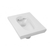  Чаша Генуя Qtap Kalao 525х405х220 White (QT0823HDD45W)