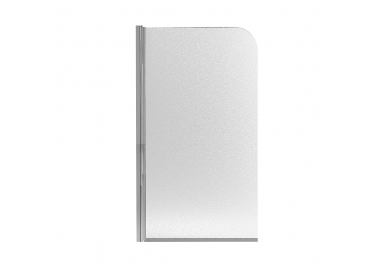 Штора на ванну Qtap Standard CRM407513APL стекло Pear 6 мм, 75х130 см, левая STDCRM407513APL