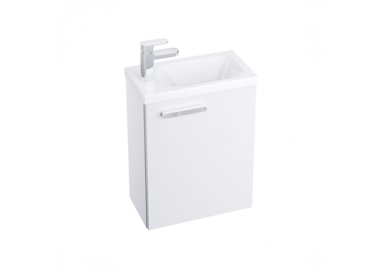 Тумба для раковини Ravak SD CHROME 400, 40 см, без дверцят, білий глянець, X000000538