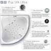  Гідромасажна система Ravak Thai SPA Ultra, хром, TSU001