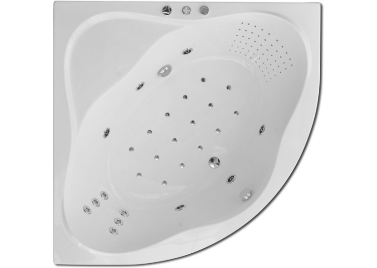  Гідромасажна система Duo Ultra Plus, хром, DUP001