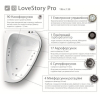 Гідромасажна система LoveStory Pro, хром, LSP001