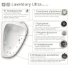  Гідромасажна система LoveStory Ultra, хром, LSU001