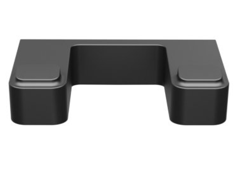  Подвійний гачок Ravak 10° black X07P554