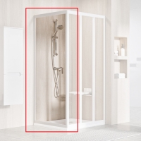 Стінка для душової кабінки Ravak APSS-90 198 білий+transparent 940701R2Z1