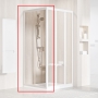Стінка для душової кабінки Ravak APSS-90 198 білий+transparent 940701R2Z1