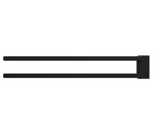 Полотенцедержатель поворотный Ravak 10° чёрный X07P564