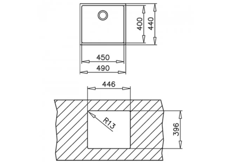  Кухонна мийка Teka BE LINEA RS15 45.40 (115000006)