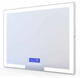 Зеркало прямоугольное Volle 80x60 см 16-14-800 с подсветкой, bluetooth, температ..