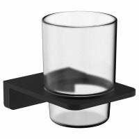 Склянка для зубних щіток Volle De La Noche підвісна чорна матова 10-40-0020-black
