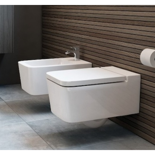 Биде подвесное Roca Inspira Square 56х37 A357535000