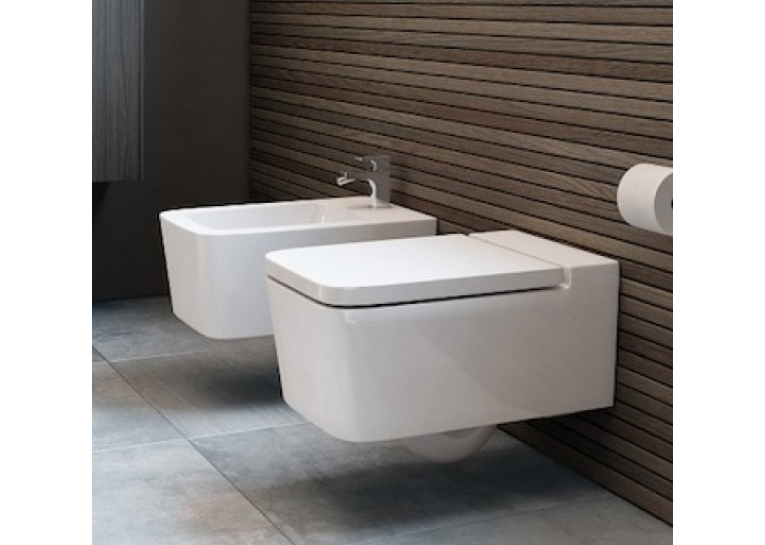 Биде подвесное Roca Inspira Square 56х37 A357535000