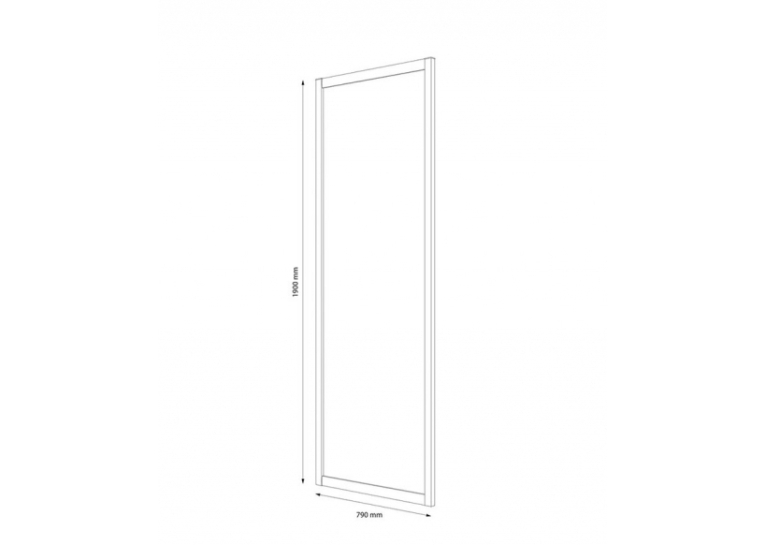  Душова стінка CERSANIT ZIP S154-007